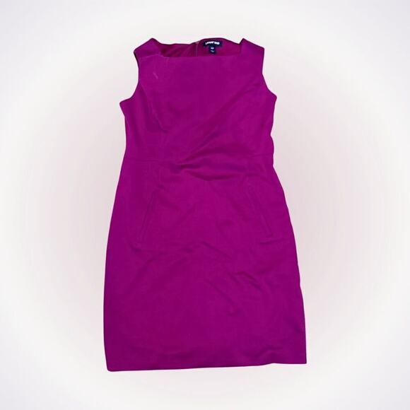 Lands’ End Fuchsia Sheath Business Casual Dress | Sz 10P - Picture 1 of 4